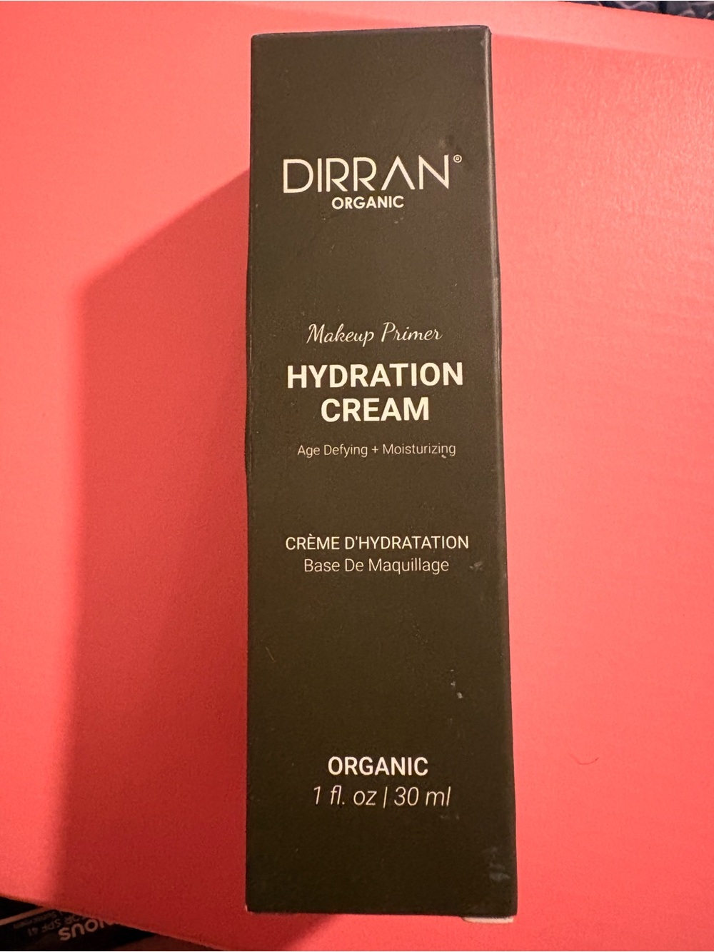 Dirran Organic Hydration Cream Primer – Age Defying & Moisturizing